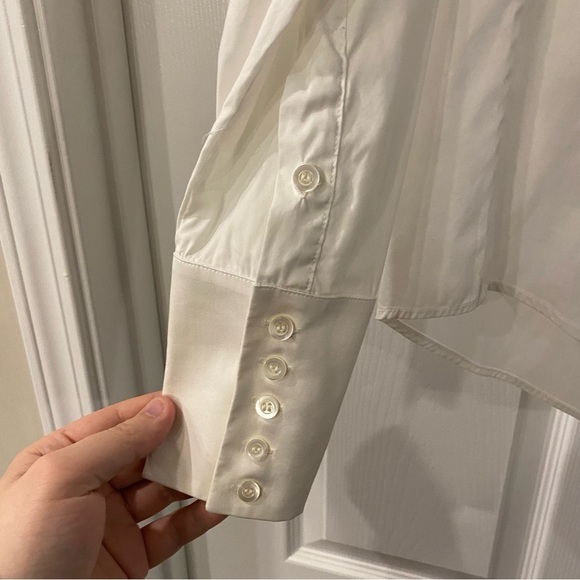 Moloh Elegant White Blouse with Tie Detail Shirt - Picture 2 of 9